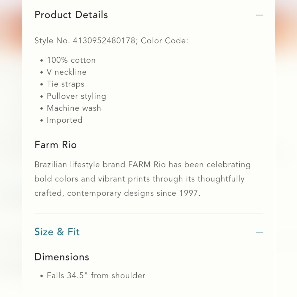 Farm Rio Mini Dress - Picture 10 of 10